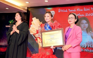 Doanh nhân Wendy Hà đạt danh hiệu 'Hoa khôi doanh nhân' năm 2023