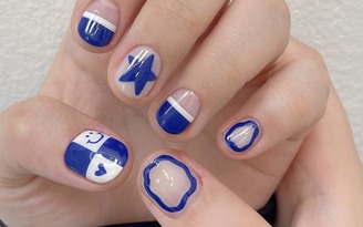 Quay về thập niên 90 với những mẫu nail họa tiết vui nhộn