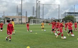 Đội tuyển U.17 nữ Việt Nam đã tới Nhật Bản, tham dự chương trình giao hữu Jenesys