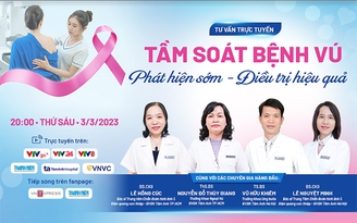 Tư vấn sức khỏe: Tầm soát bệnh vú: Phát hiện kịp thời - điều trị hiệu quả Tư vấn sức khỏe: Tầm soát bệnh vú: Phát hiện kịp thời - điều trị hiệu quả