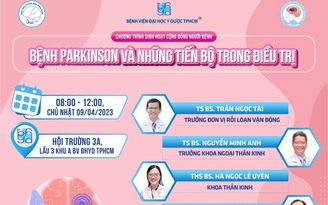 Khám, tư vấn miễn phí bệnh Parkinson