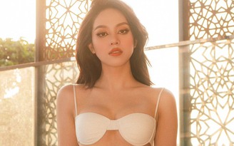 Hoa hậu Thanh Thủy khoe dáng nóng bỏng