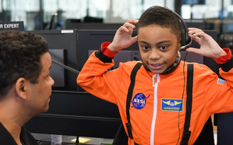 Thần đồng 9 tuổi được NASA mời đến tham quan