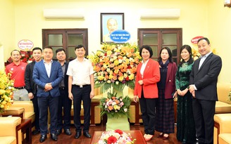 Anh Nguyễn Minh Triết chúc mừng Tổng cục Thể dục thể thao nhân ngày 27.3