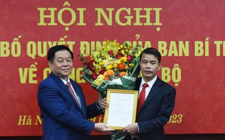 Ban Tuyên giáo T.Ư có thêm phó trưởng ban