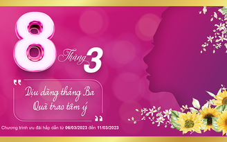 Món quà đặc biệt BAC A BANK dành tặng khách hàng nữ nhân Ngày Phụ nữ 8.3