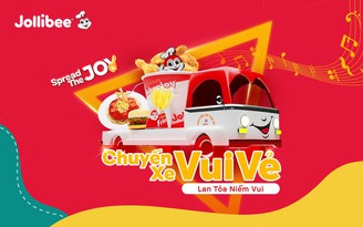 Khởi động Chuyến Xe Vui Vẻ Jollibee đến 10 trường đại học