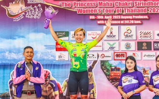 Nguyễn Thị Thật đoạt áo xanh chung cuộc Tour of Thailand