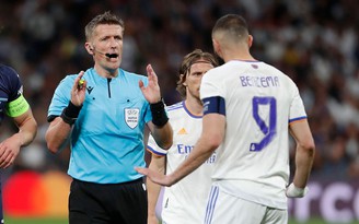 Cầu thủ Real Madrid lo lắng với trọng tài bắt chính ở trận đấu với Chelsea