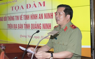 Thiếu tướng Đinh Văn Nơi công khai số điện thoại cá nhân để nhận tin tố giác tội phạm