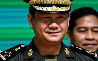 Ông Hun Manet, con trai Thủ tướng Campuchia Hun Sen, lên tướng 4 sao