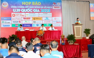 VCK giải U.19 quốc gia 2023: Làn gió mát cho bóng đá trẻ Việt Nam