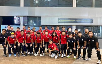 U.22 Philippines đến Campuchia sớm để chuẩn bị cho SEA Games 32