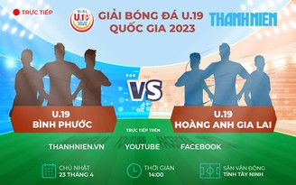 U.19 Bình Phước - U.19 Hoàng Anh Gia Gial | Giải U.19 Quốc gia 2023 | VCK U.19 Bình Phước - U.19 Hoàng Anh Gia Gial | Giải U.19 Quốc gia 2023 | VCK