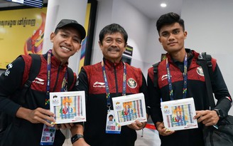 U.22 Indonesia đã đến Campuchia chinh phục HCV SEA Games 32