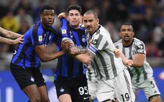Trung vệ đội tuyển Ý 'đau lòng' khi Juventus bị loại ở bán kết Cúp quốc gia