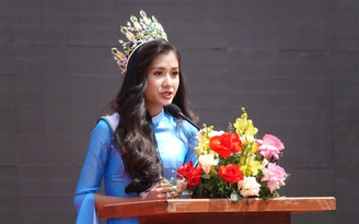 Hoa hậu Nguyễn Thanh Hà làm đại sứ Tuần lễ du lịch biển Bến Tre