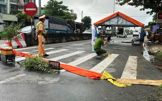 Quảng Nam: Xe máy va chạm xe đầu kéo, người đàn ông tử vong tại chỗ