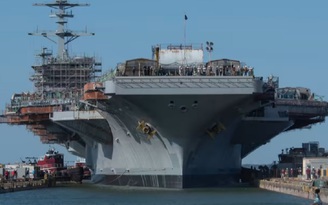 Hải quân Mỹ thông báo thời điểm thay tàu sân bay đóng ở Nhật