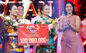 Hai người đẹp đến từ Nghệ An giành quán quân 'Tuyệt đỉnh song ca 2023'