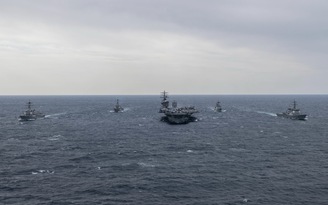 Bộ ba Mỹ, Nhật, Hàn tập trận chống tàu ngầm đối phó nguy cơ từ Triều Tiên