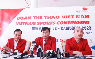 Trưởng đoàn thể thao Việt Nam: 'SEA Games vẫn trọng tâm, ASIAD và Olympic là đích’
