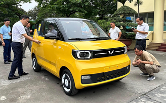Ô tô điện giá rẻ Wuling Hongguang Mini EV xuất hiện tại Việt Nam
