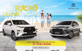 Khuyến mãi hấp dẫn khi mua Veloz Cross và Avanza Premio trong tháng 5.2023