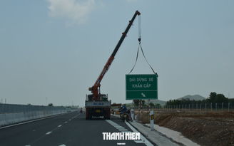 Cận cảnh cao tốc Vĩnh Hảo - Phan Thiết trước giờ đi vào vận hành