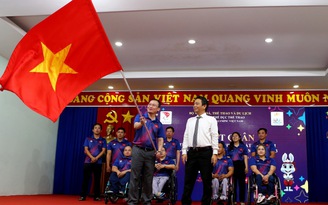 Thủ tướng Phạm Minh Chính gửi gắm niềm tin tưởng đoàn thể thao người khuyết tật Việt Nam