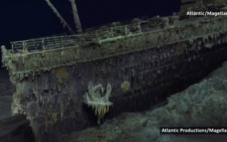 Hé lộ hình ảnh 3D hoàn chỉnh của xác tàu Titanic 111 năm sau thảm họa