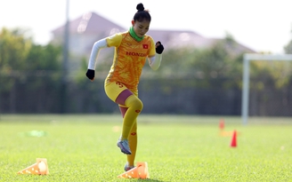 Chương Thị Kiều vẫn tập rất sung tại Campuchia dù không đá SEA Games 32