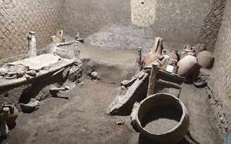 Đời sống nô lệ La Mã cổ đại hiện ra dưới lớp tro bụi gần Pompeii