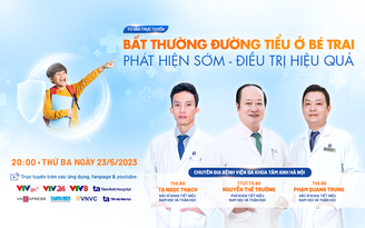 Tư vấn sức khỏe: Phương pháp điều trị bất thường đường tiểu ở bé trai