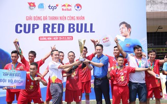Xác định CLB đầu tiên dự VCK giải bóng đá Thanh niên Công nhân (Cúp Red Bull)