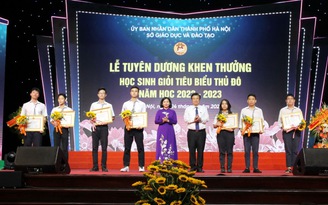 Hà Nội dẫn đầu cả nước về học sinh giỏi quốc gia, quốc tế