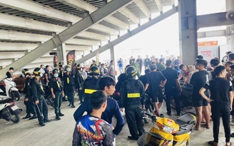 Bình Dương: Huy động nhiều cảnh sát kiểm tra giải đua xe mô tô ở Đại Nam