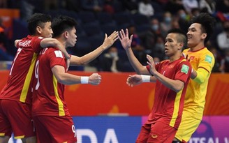 Đội tuyển futsal Việt Nam nắm ưu thế lớn ở vòng loại châu Á