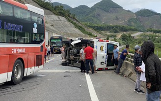 Vụ tai nạn cao tốc La Sơn - Túy Loan: Vượt nhau, 3 ô tô va chạm liên hoàn
