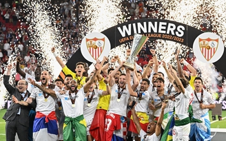 Đánh bại AS Roma trên chấm phạt đền, Sevilla nối dài kỷ lục vô địch Europa League