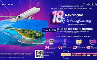 Tuổi 18 năng động, vui trải nghiệm sống cùng Chubb Life