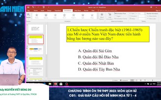 ÔN THI THPT 2023 | Môn Lịch sử | Giải đề minh họa câu 1-4 ÔN THI THPT 2023 | Môn Lịch sử | Giải đề minh họa câu 1-4