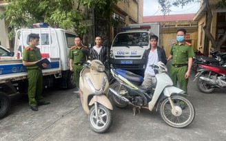 Trộm xe máy ở Quảng Ninh chạy sang Hải Dương cướp xe khác