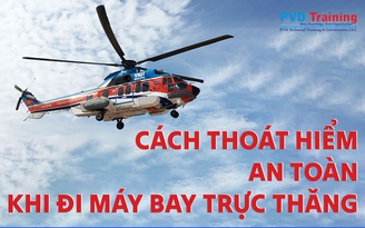 Kỹ năng thoát hiểm khi máy bay trực thăng gặp sự cố