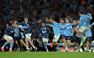 Nhọc nhằn thắng Inter, Man City lần đầu lên ngôi Champions League để hoàn tất cú ăn ba lịch sử