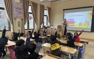 Thêm mô hình 'gỡ khó' cho dạy tiếng Anh bắt buộc từ tiểu học