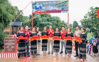 Bridgestone Việt Nam khánh thành cầu Suối Đá tại Gia Lai