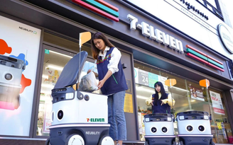 7-Eleven ở Hàn Quốc thử nghiệm giao hàng bằng robot tự lái