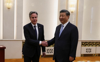 Ngoại trưởng Mỹ Blinken gặp Chủ tịch Trung Quốc Tập Cận Bình tại Bắc Kinh