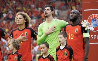 Courtois bác bỏ tin đồn rời đội tuyển Bỉ chỉ vì Lukaku được trao băng đội trưởng